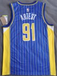 Maillot de Basket #91 Artest Indiana Pacers 20-21 city Bleu Imprimé